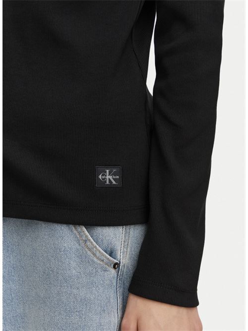 ls woven label baby rib button CALVIN KLEIN JEANS | LV047G207GUB1